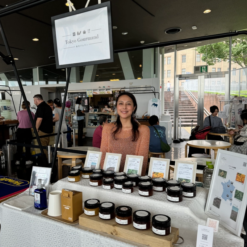 Tokyo Gourmand stall at Le Marche Bonjour France 2024 in Yokohama