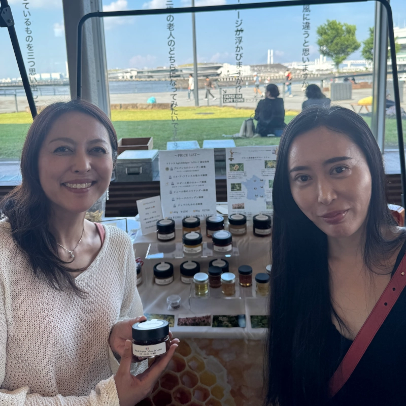 Tokyo Gourmand stall at Le Marche Bonjour France 2026 in Yokohama