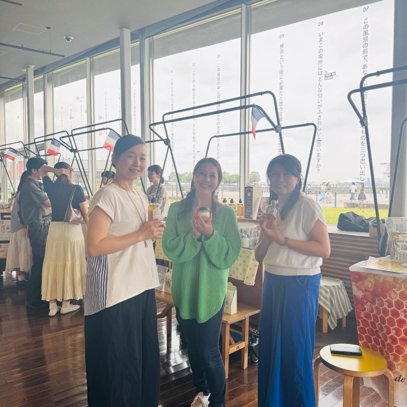 Tokyo Gourmand stall at Le Marche Bonjour France 2026 in Yokohama